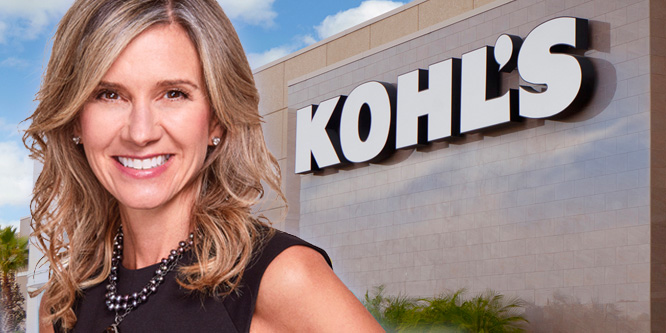 Stores live in fear of . The Kohl's CEO, Michelle Gass