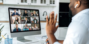 Is brainstorming better done electronically or in-person?