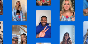 Screenshot of Walmart Influencers