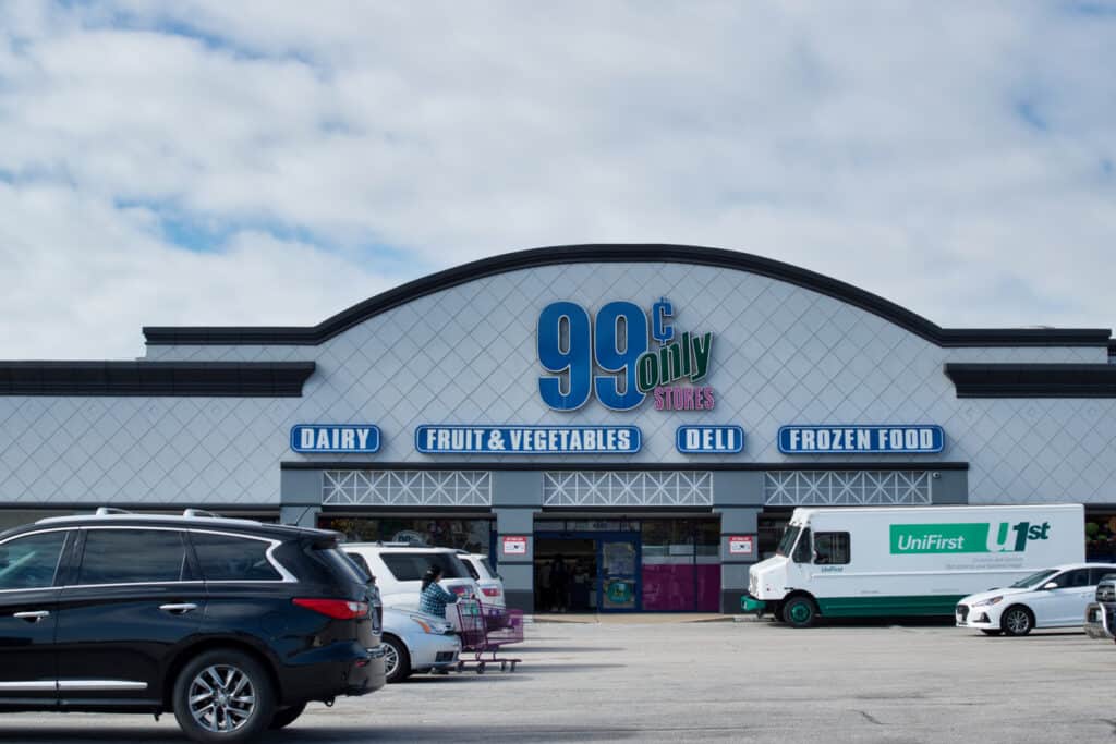 99 Cents Only Stores storefront