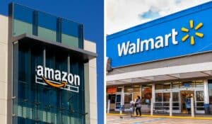 Amazon, Walmart composite