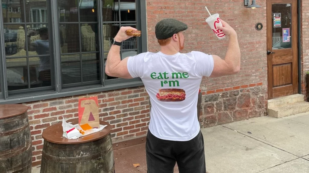 Arby’s Is Celebrating St. Patrick’s Day With Free Corned Beef Reubens & Limited-Edition Tees. Here Are the Details