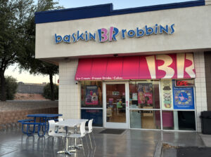 Baskin-Robbins ice cream store