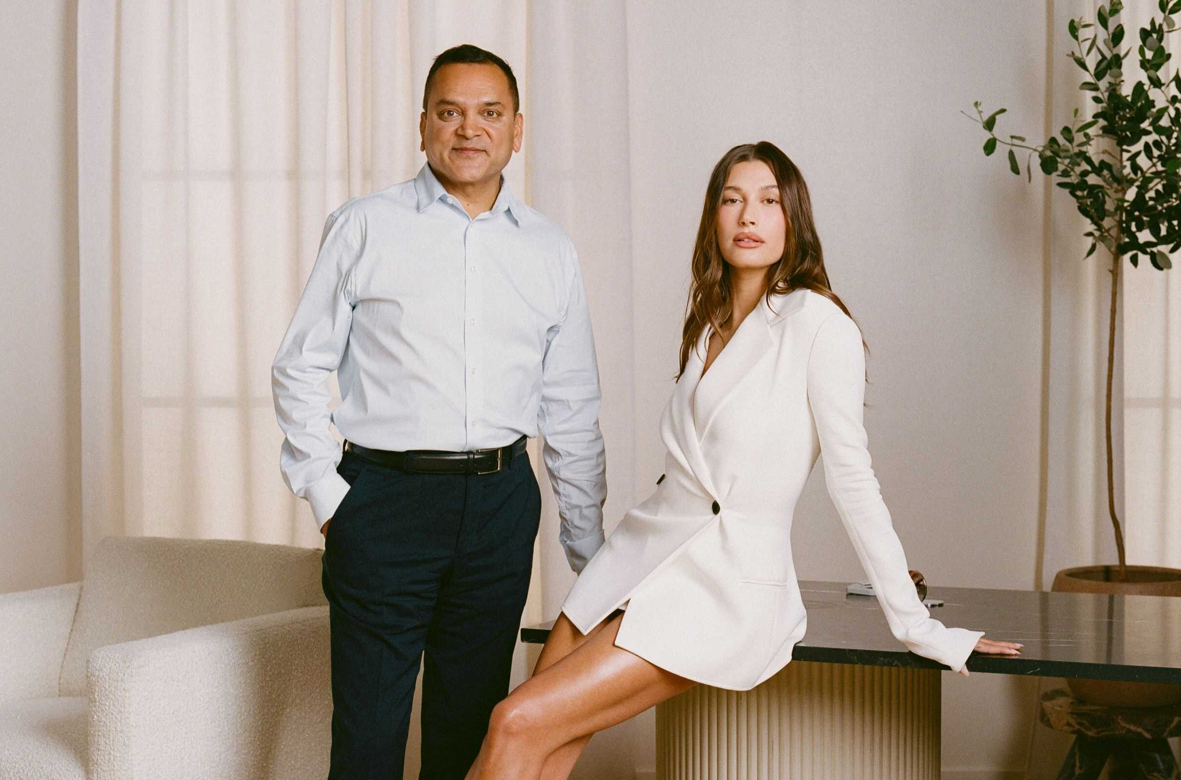 e.l.f. CEO Amin and Rhode founder Bieber