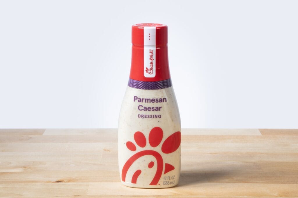 Chick-fil-A Releases New Parmesan Caesar Dressing & Expands Bottled Sauce Lineup in Stores
