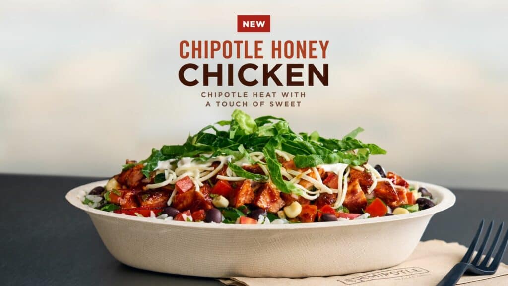 Chipotle Launches Honey Chicken to Menus
