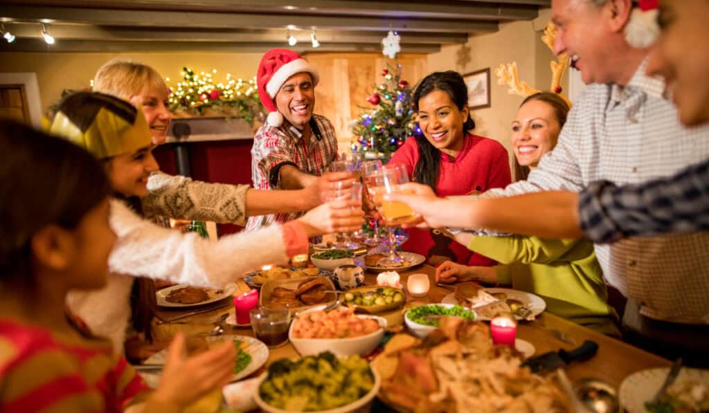 Christmas dinner holiday grocery commercials