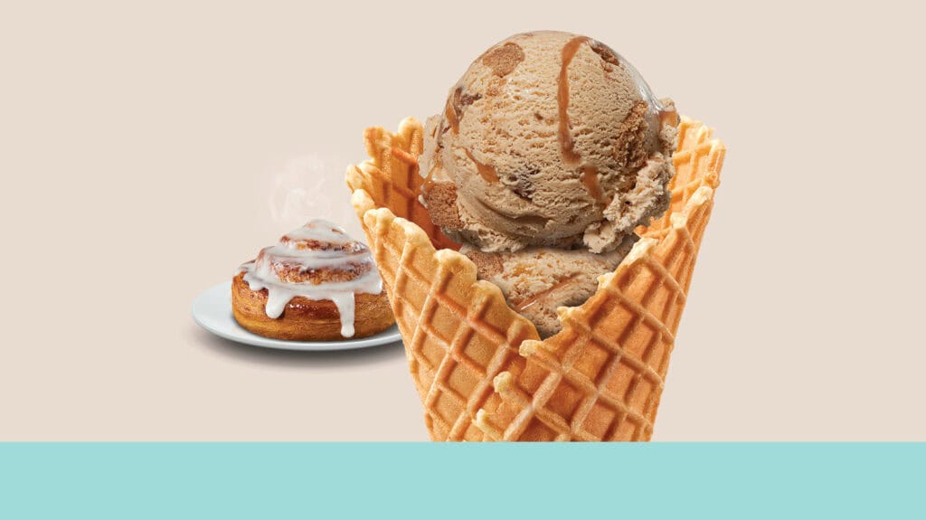 Baskin-Robbins Cinnamon Roll Is January’s Flavor of the Month