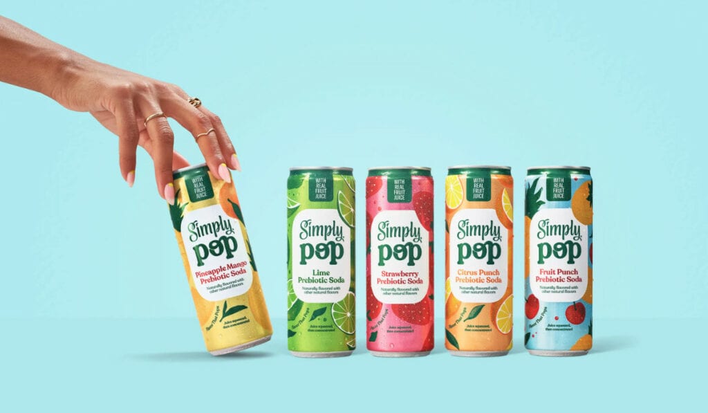 Coca-Cola Launches Simply Pop, Targeting Olipop and Poppi