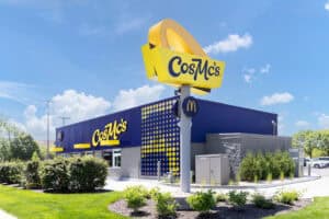 CosMc's, owned by McDonald's, in Bolingbrook, IL.