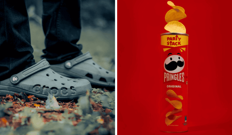 Pringles & Crocs Unveil Chip-Inspired Shoe Collection