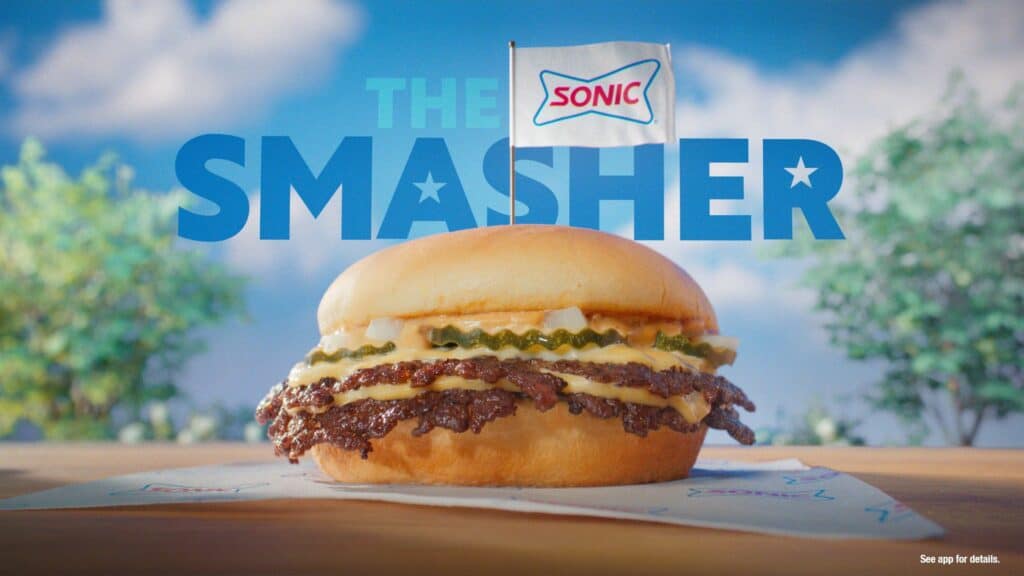 Sonic Offers $1 Double Cheeseburger as Part of ‘Smasher Week’ Starting April 21