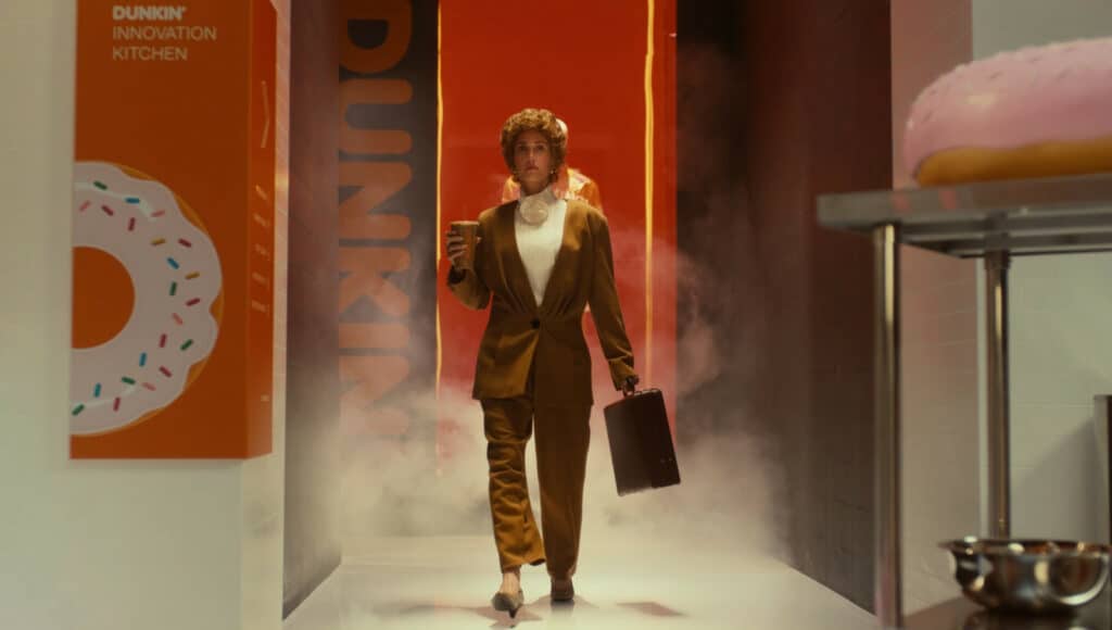 Dunkin’ Unveils New Dunkalatte Coffee Milk Latte With Kristen Wiig