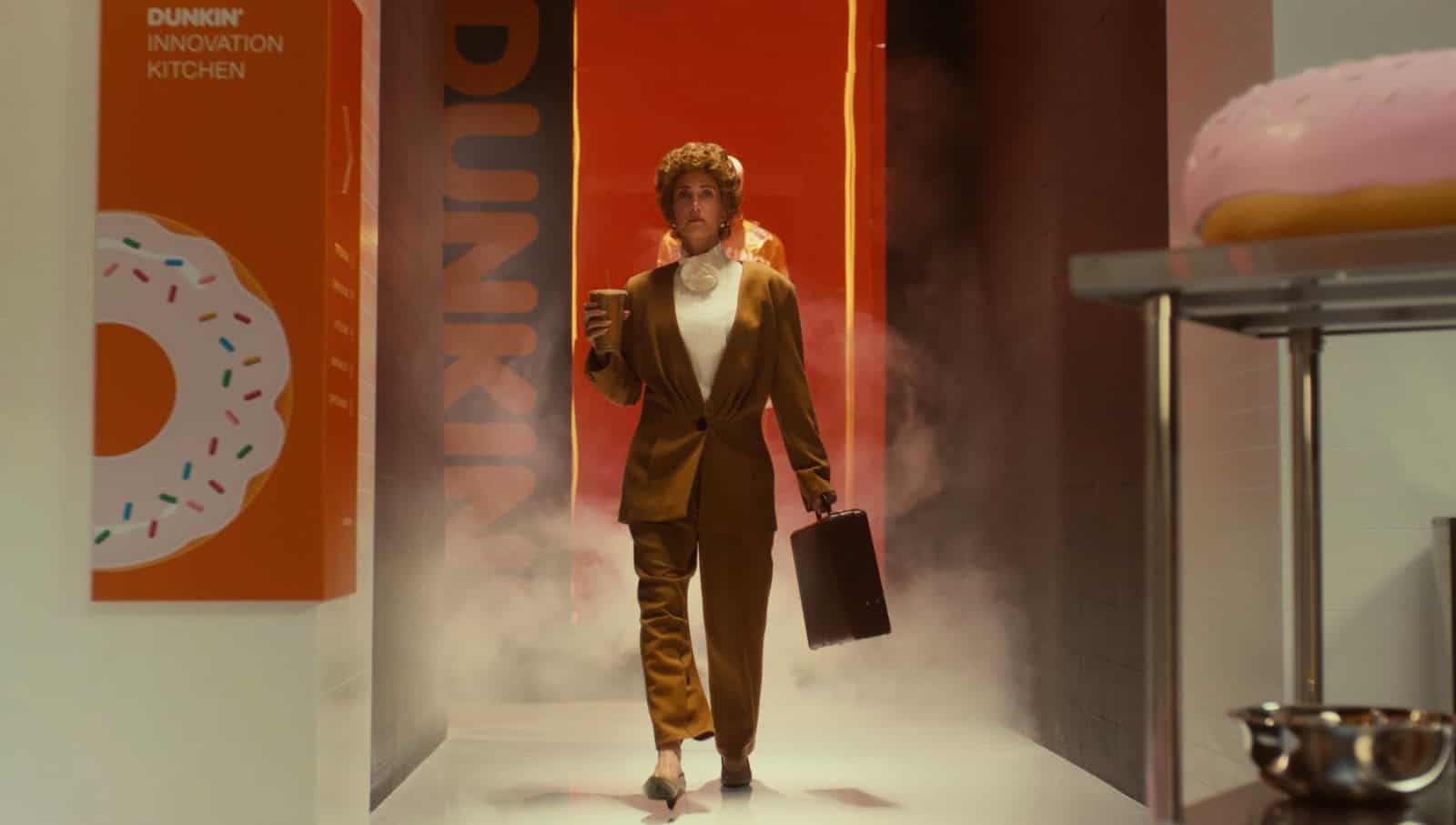 Dunkin Unveils New Dunkalette Coffee Milk Latte With Kristin Wiig