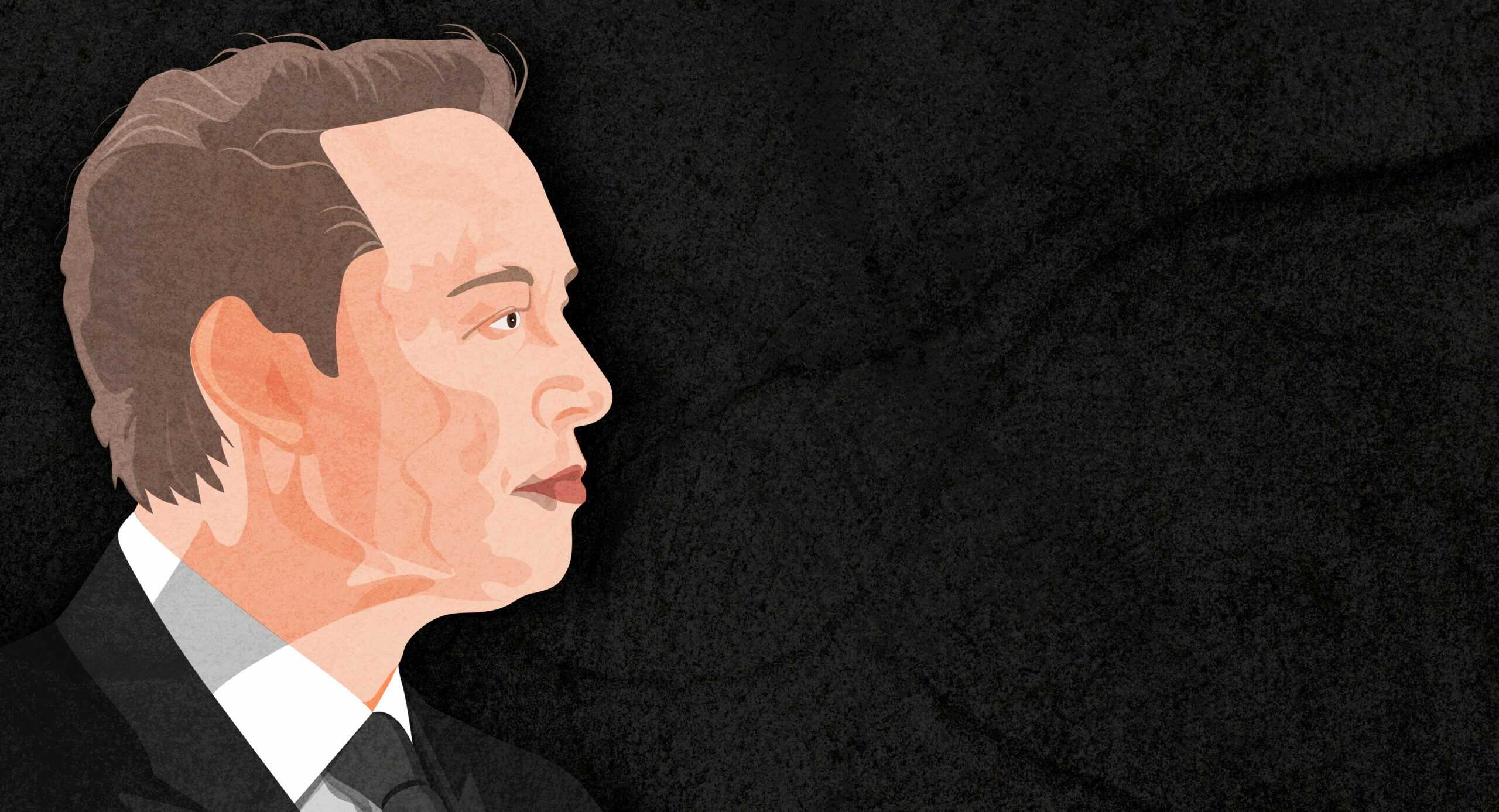 Elon Musk artwork.