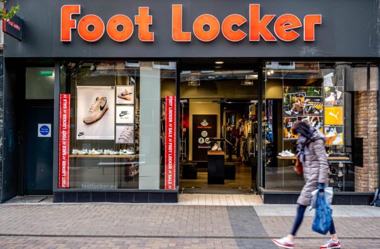 Foot Locker High Street Retail Chain Shop Front