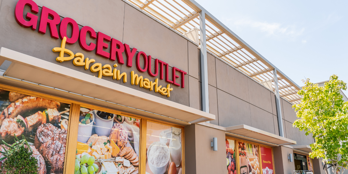Image of the outside of a Grocery Outlet