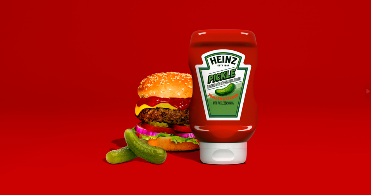 New Heinz pickle ketchup