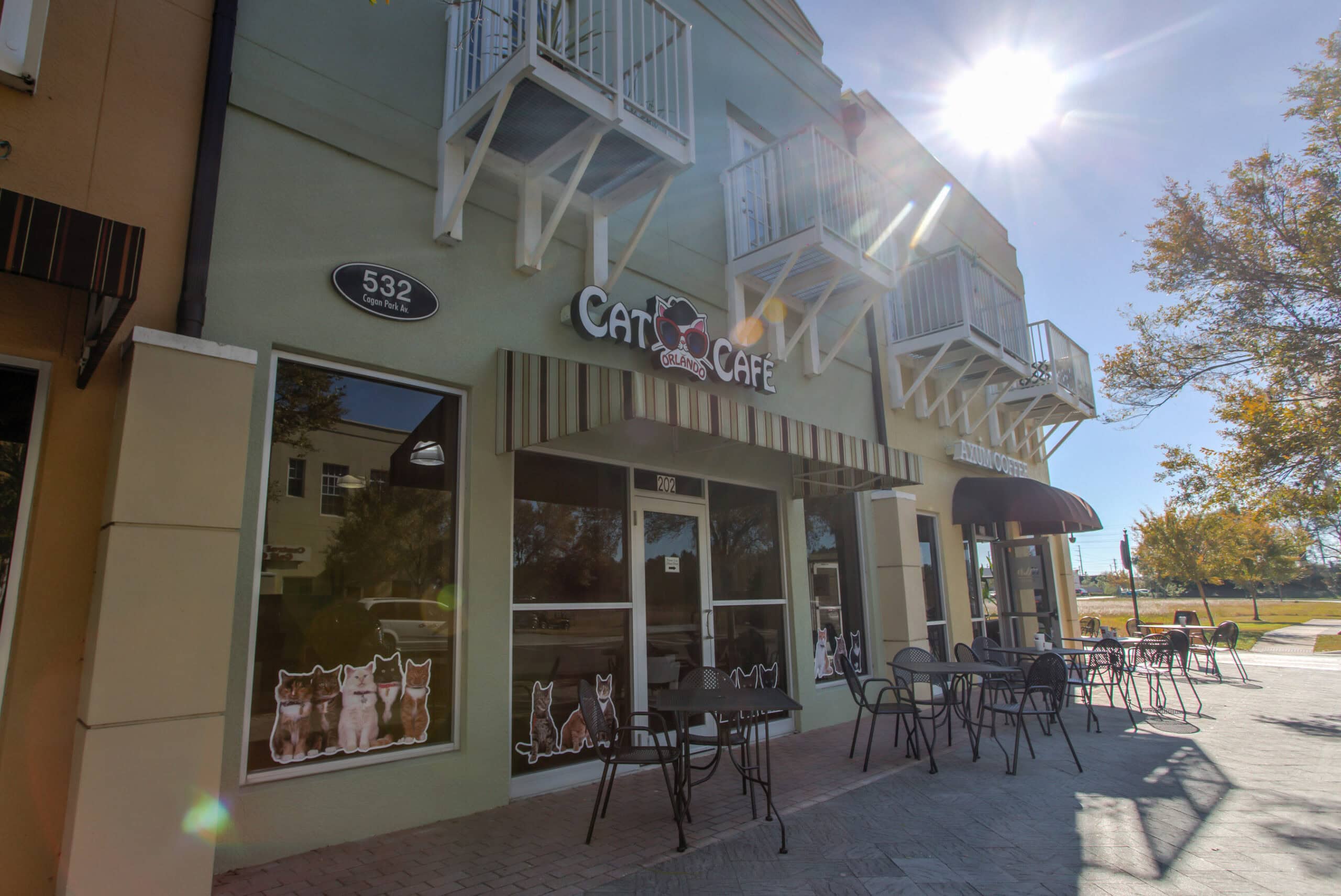 Orlando Cat Cafe exterior