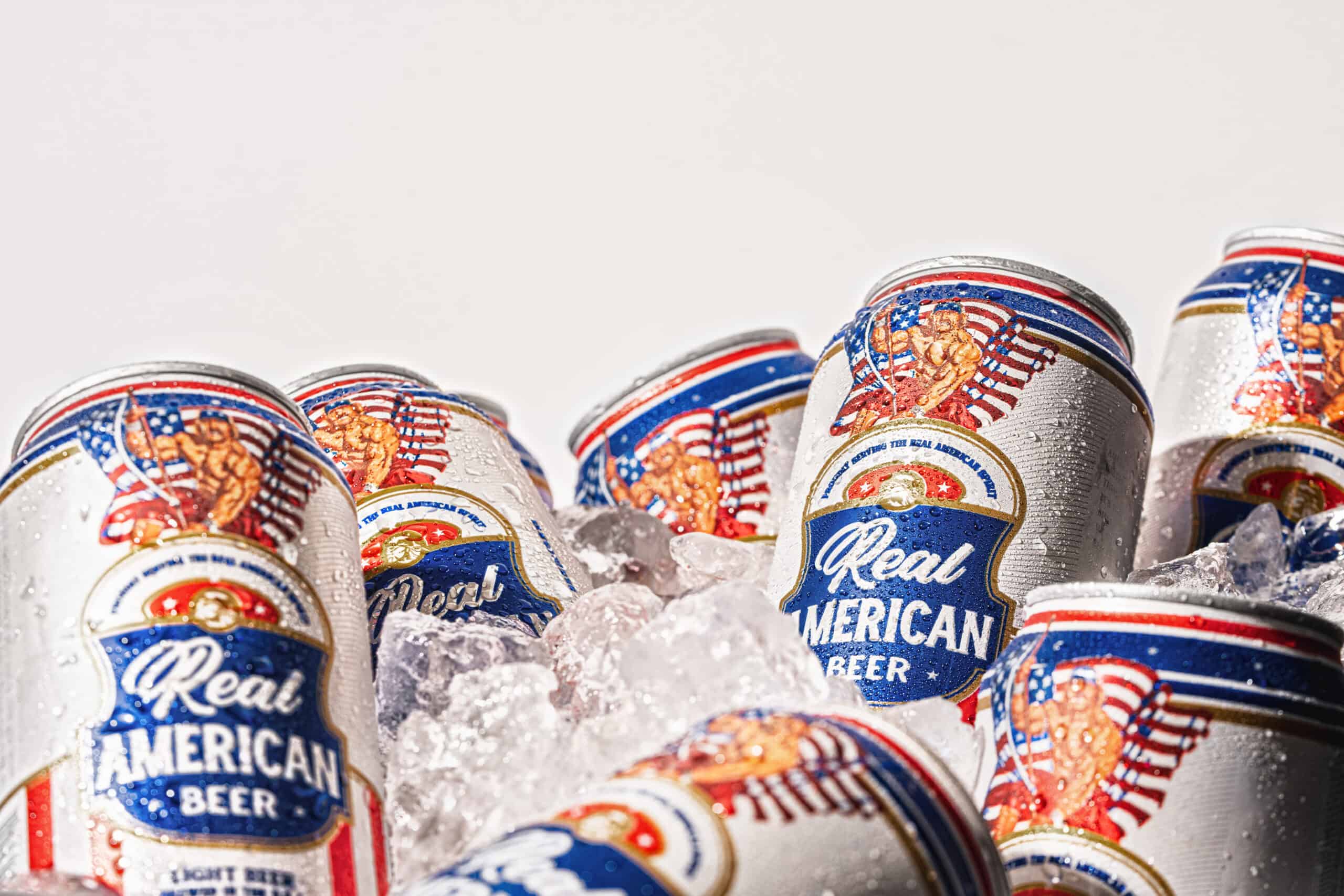 Ice Cold Cans of Real American Beer