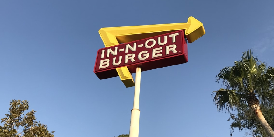 Picture of In-N-Out sign