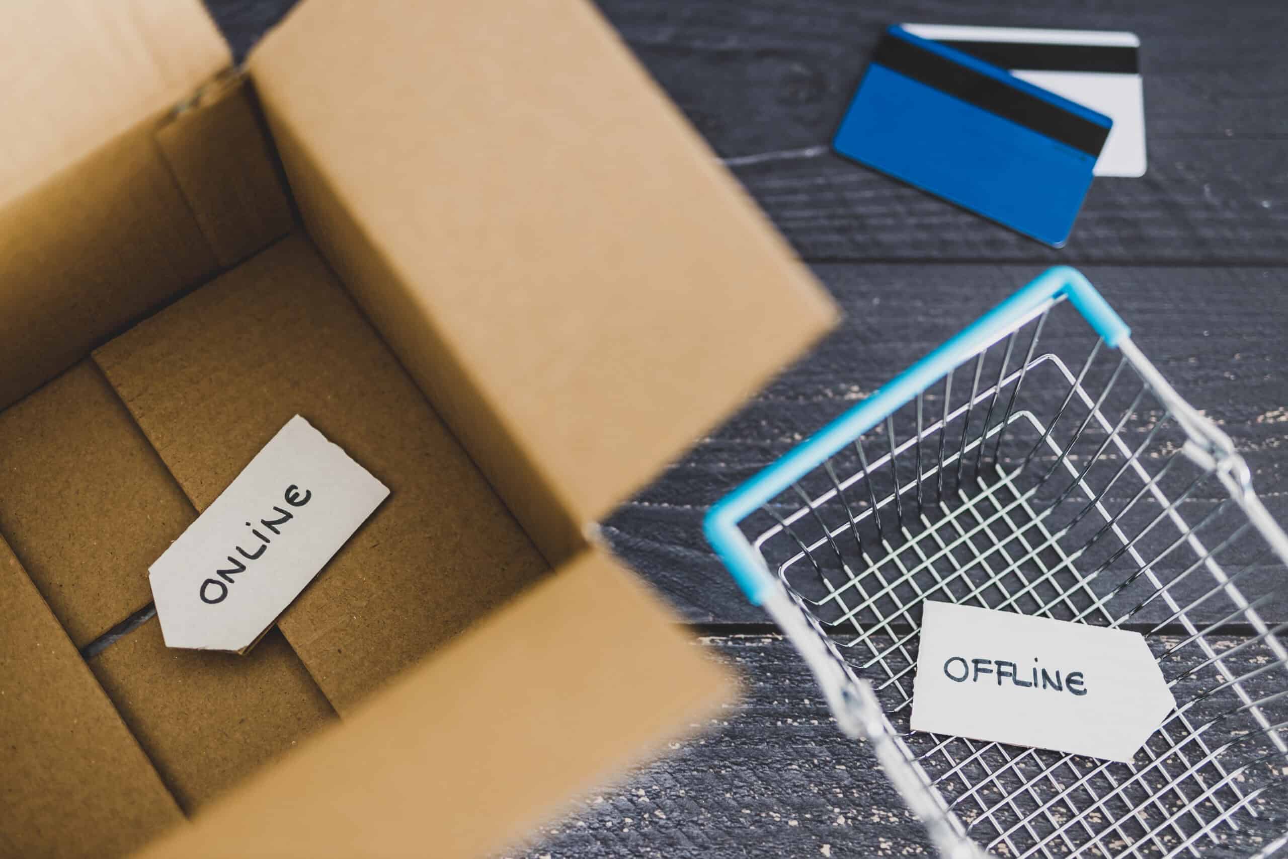 Physical retail vs. e-commerce shopping