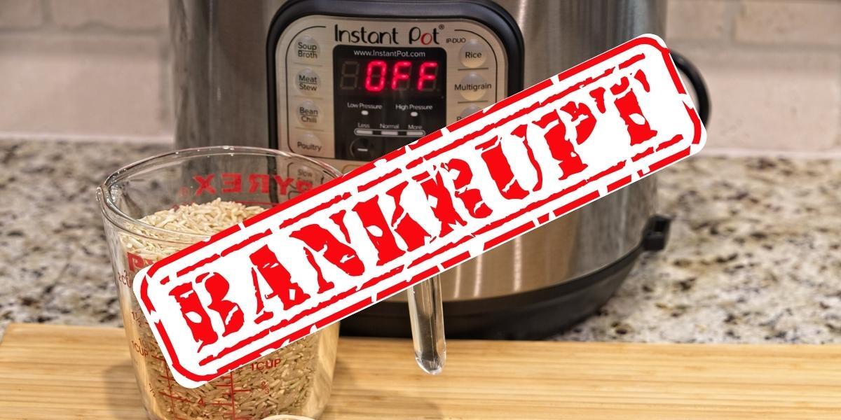 Instant Pot and Pyrex parent company files for bankruptcy, but
