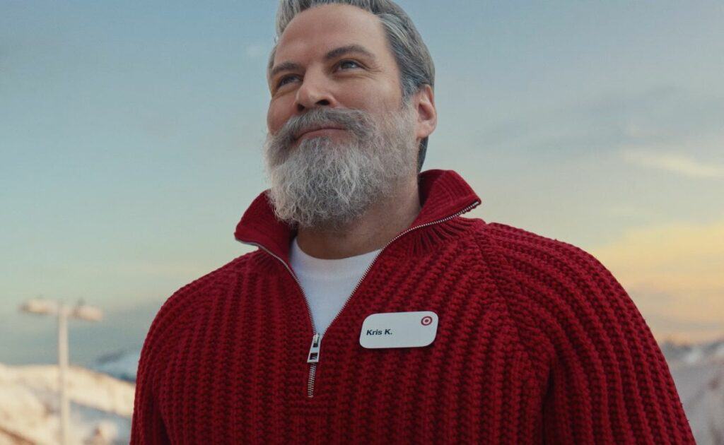 Target’s New ‘Hot’ Santa, Kris, Debuts in Cheeky Holiday Ads