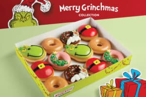 Krispy Kreme 'Grinchmas' Holiday Donuts