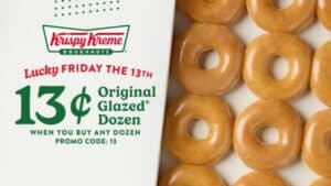 Krispy Kreme Offering 13-Cent Doughnuts on Friday the 13th