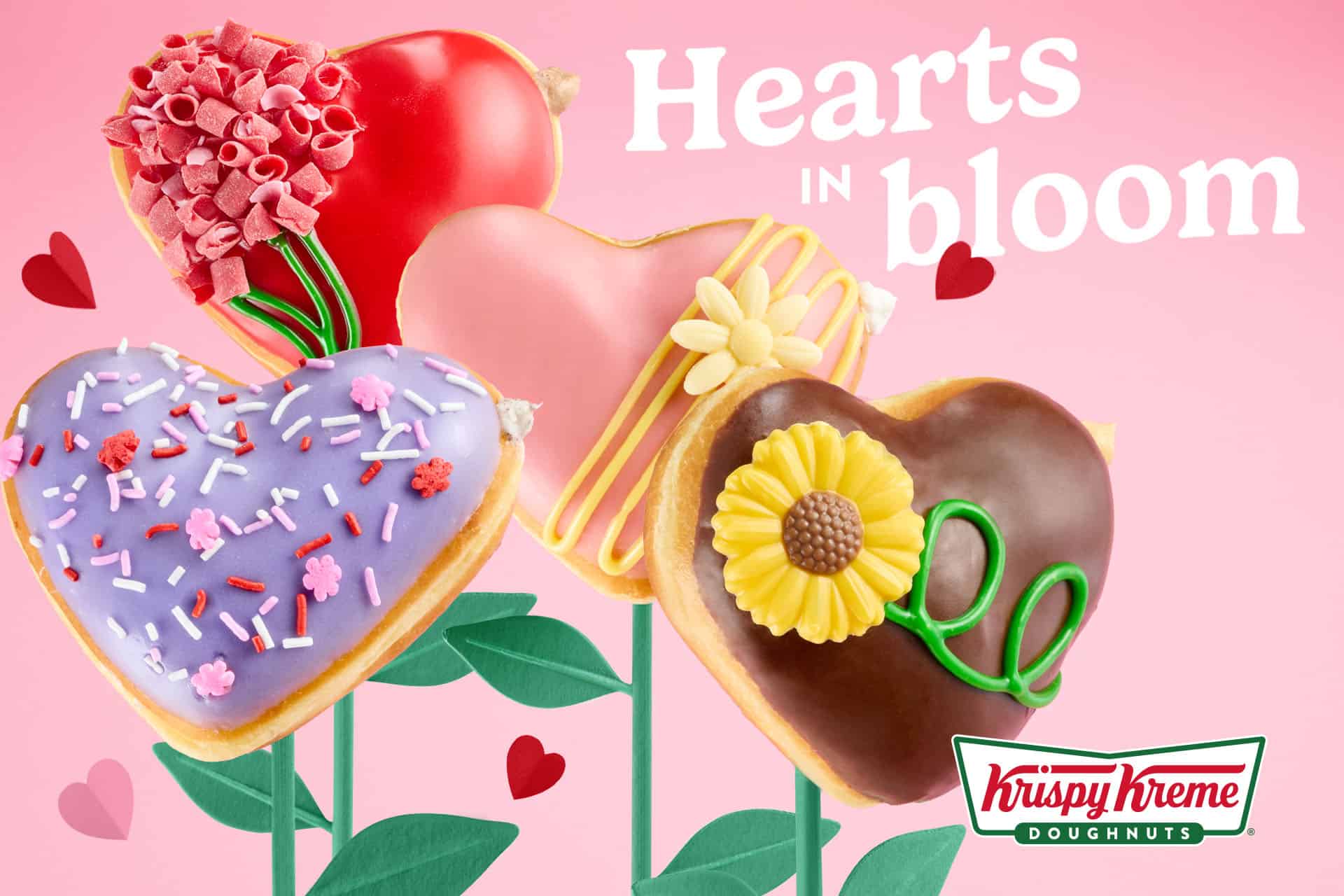 Krispy Kreme Valentine's Day Doughnuts