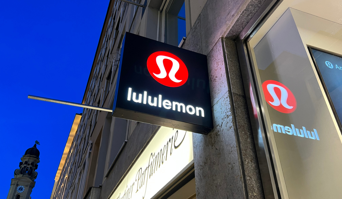 Lululemon sign