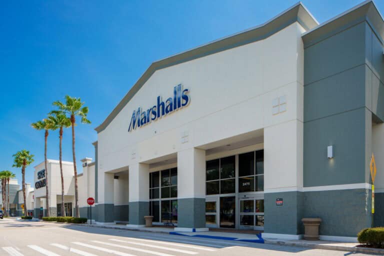 Marshalls retail store at Pineapple Commons Stuart Florida