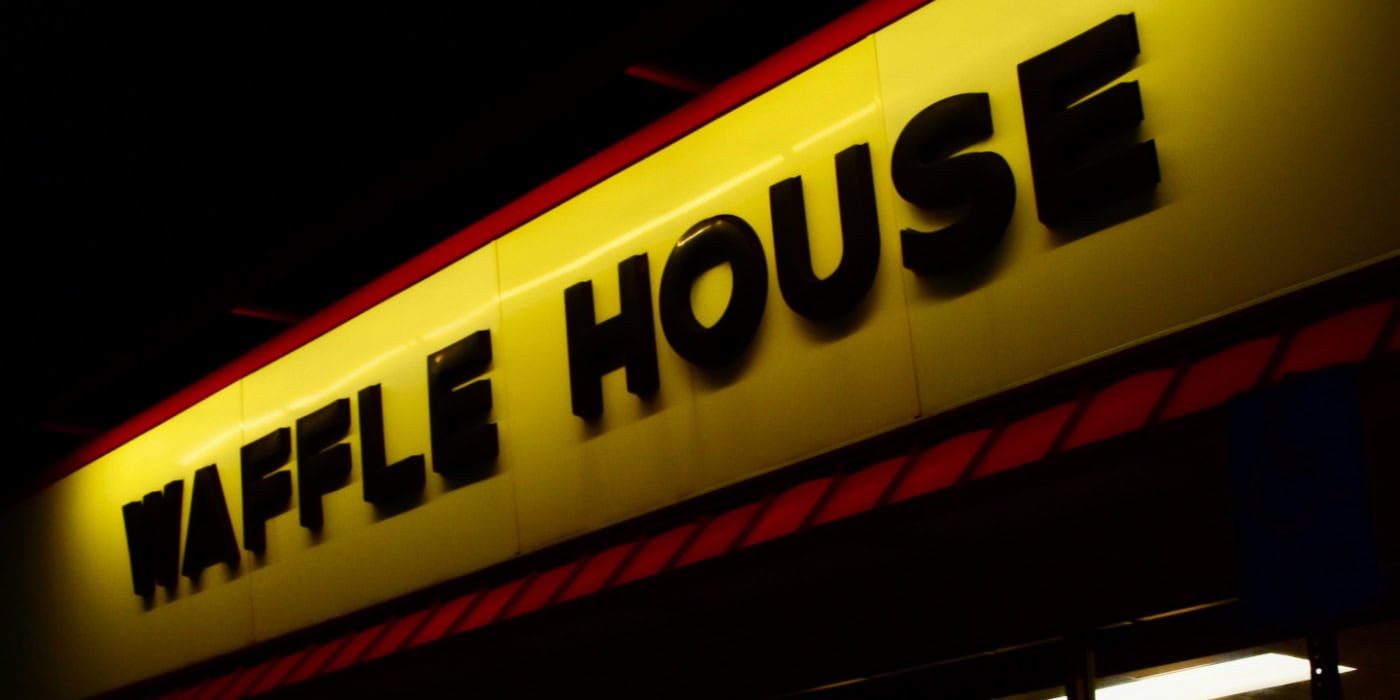 Photo of the exterior of Waffle House