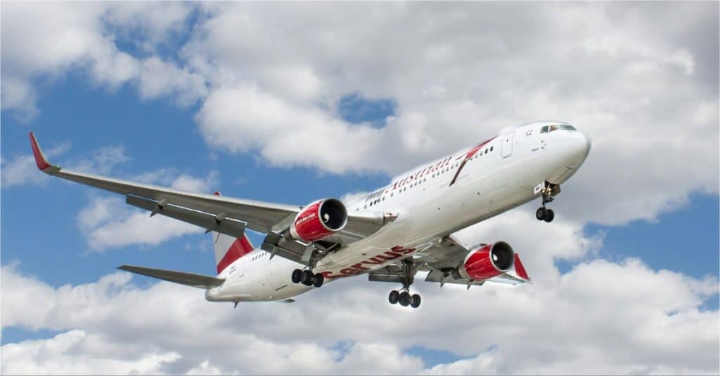 Hailstorm Damages Austrian Airlines Airplane