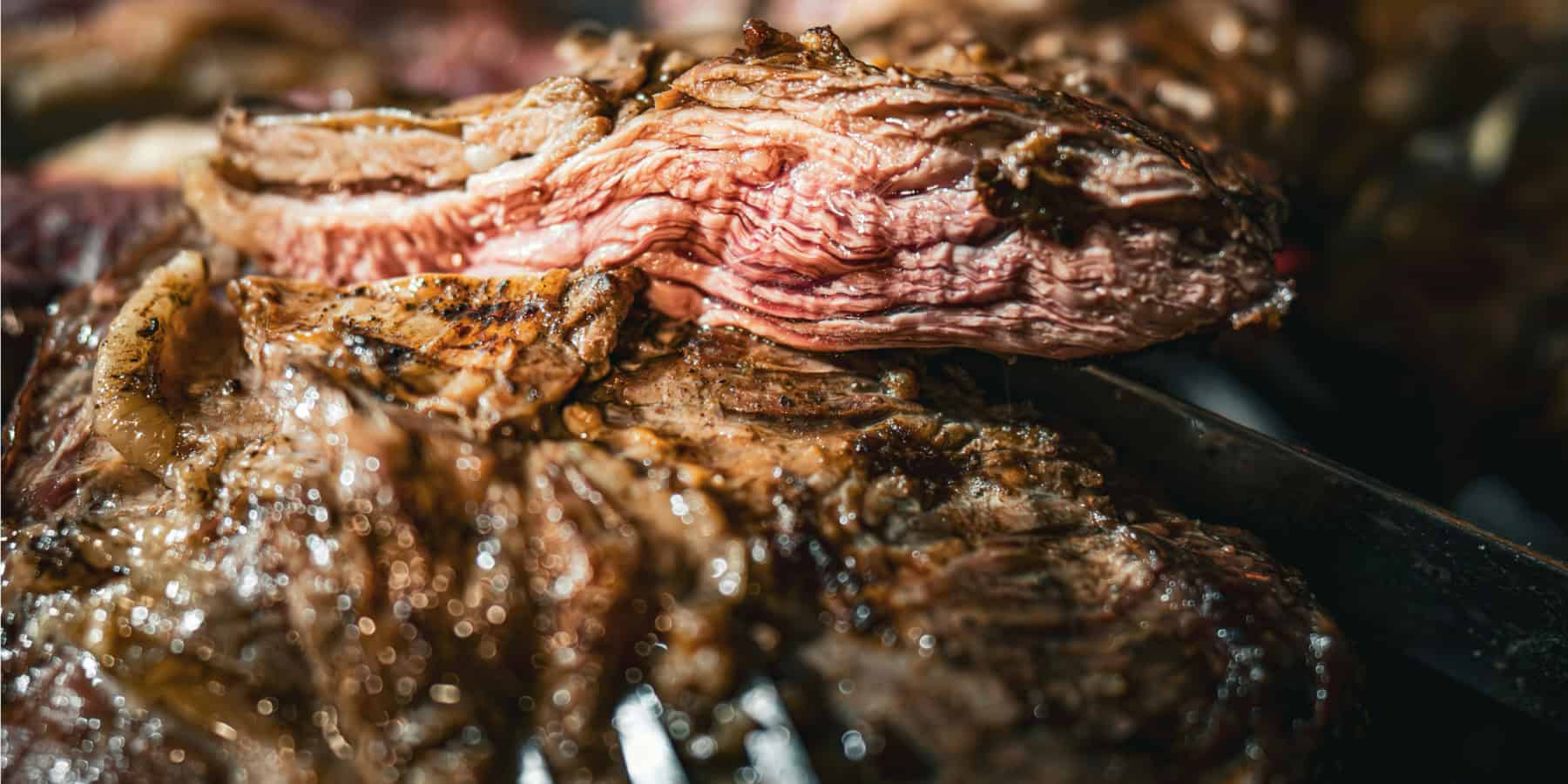 A photograph of cooked beef