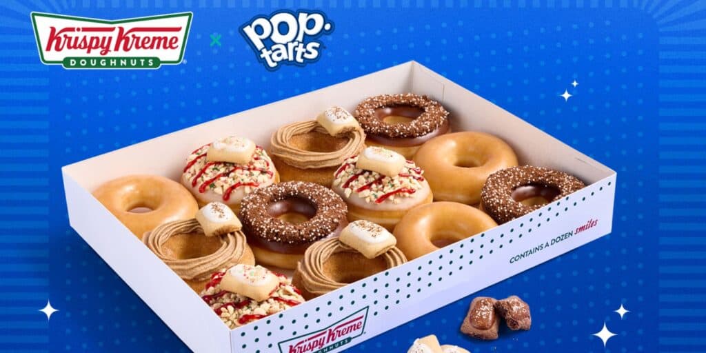 Krispy Kreme Pop Tarts Flavored Doughnuts