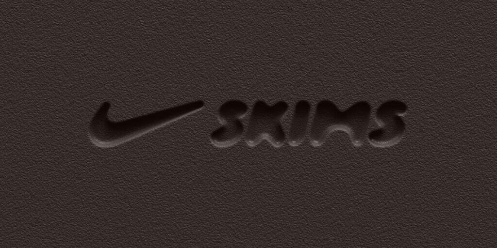 SKIMS and Nike logo, NikeSKIMS