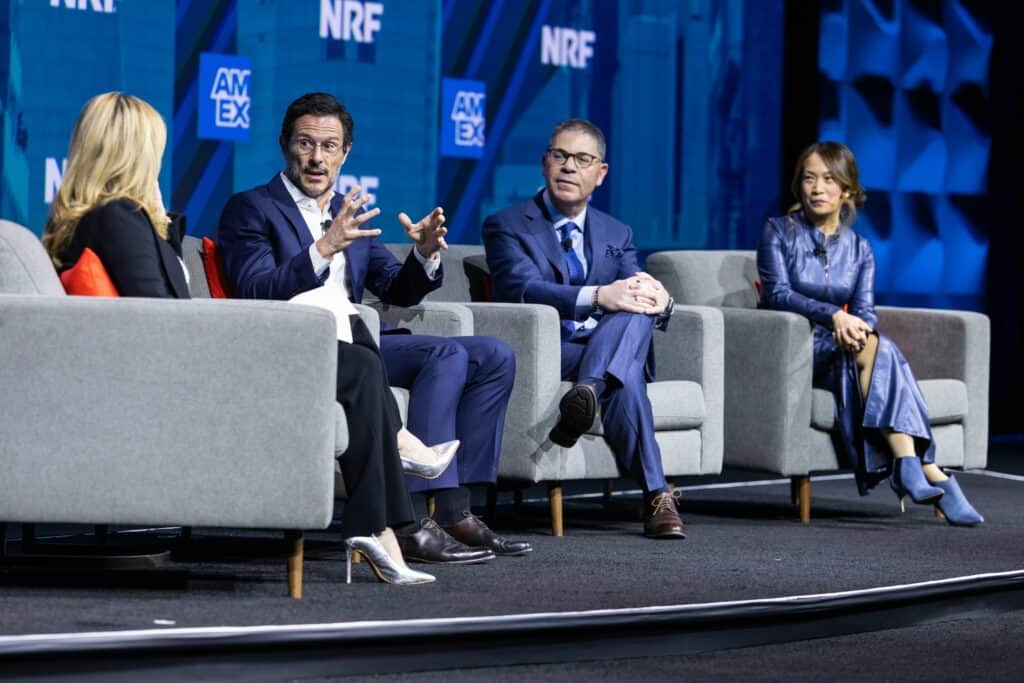 Macy's execs, moderator. NRF Big Show 2025