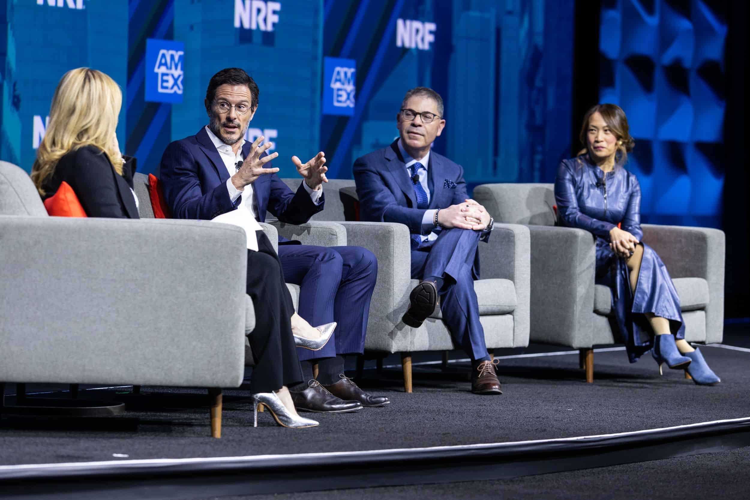 Macy's execs, moderator. NRF Big Show 2025