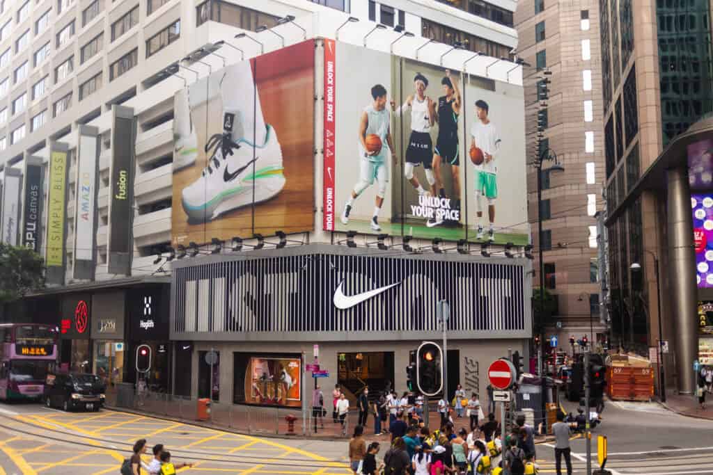 Nike Running Store at Causeway Bay, Hong Kong