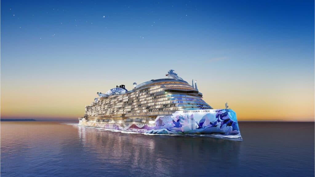 Norwegian Cruise Line Unveils New Norwegian Luna, Set To Sail in 2026
