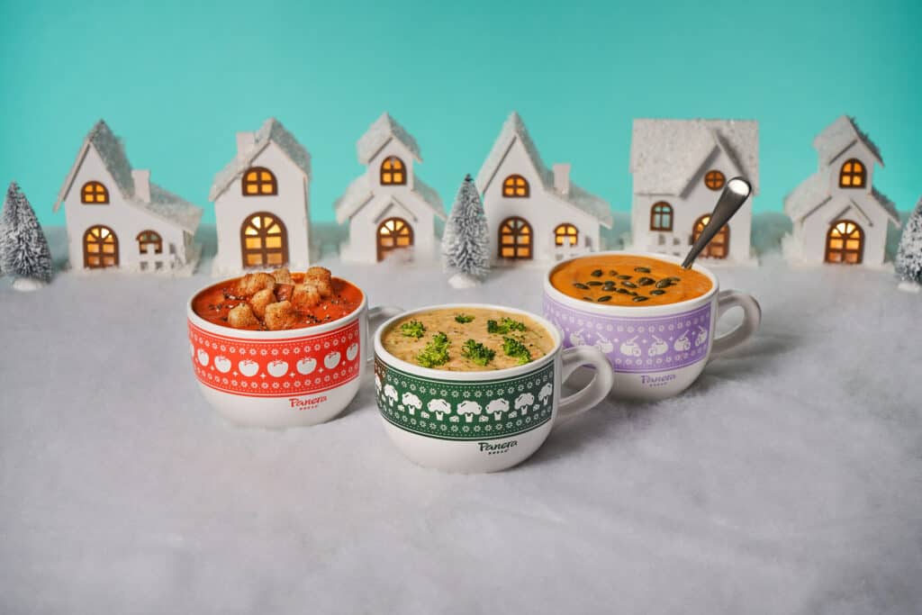 ‘Tis the Season for Panera Soup in New Holiday Cups