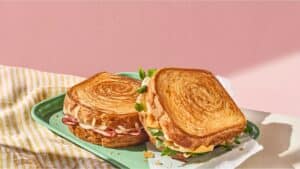Panera croissant toast sandwiches
