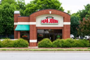 Papa Johns Pizza storefront