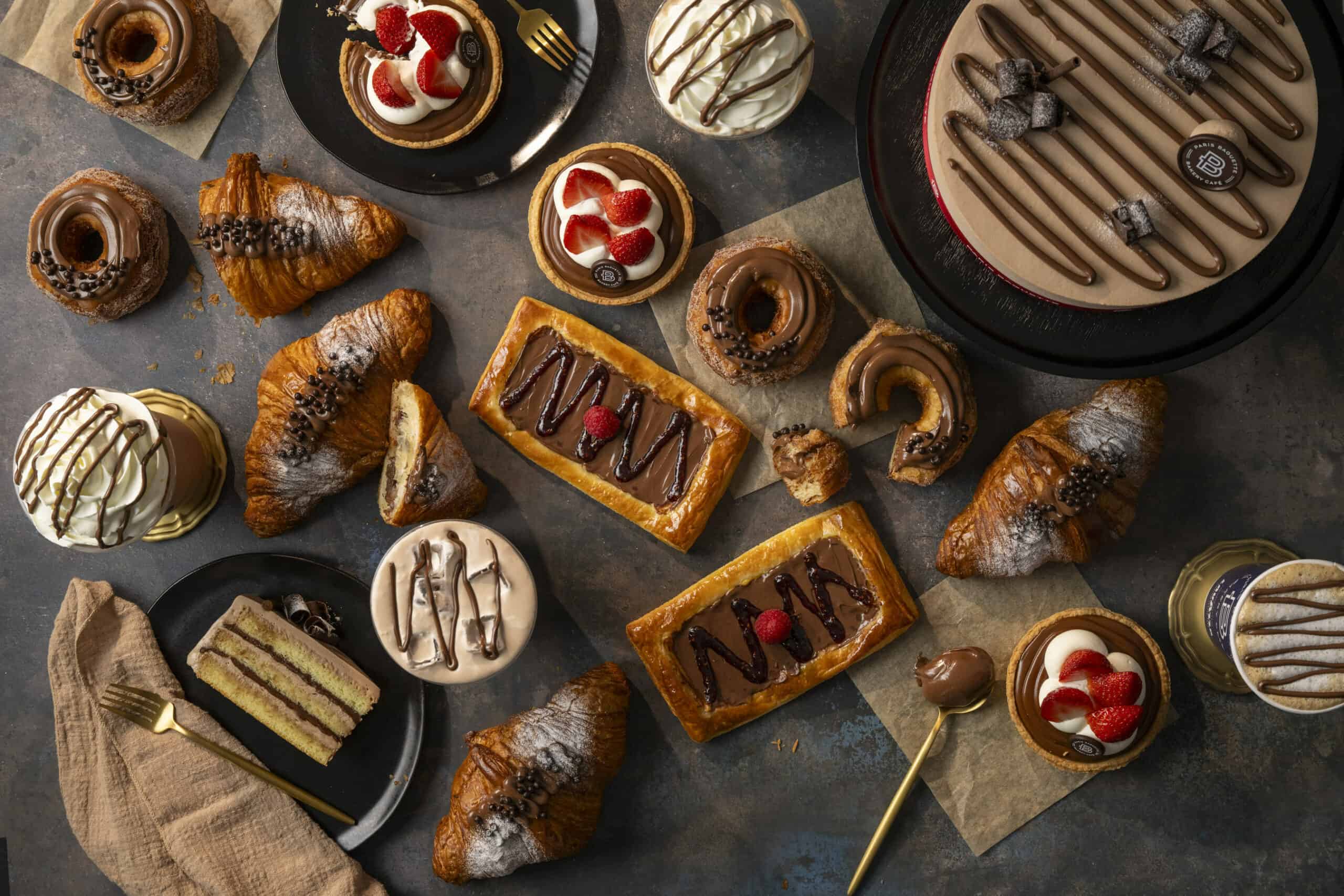 Paris Baguette Nutella treats