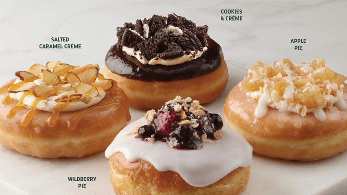 Perkins Pie-Inspired Doughnuts