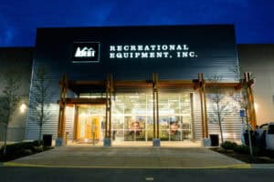 REI storefront