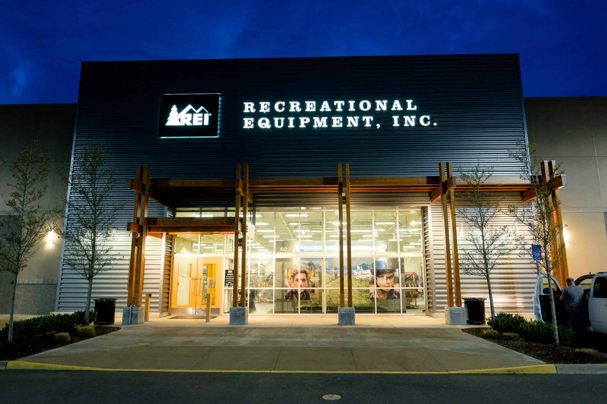 REI storefront