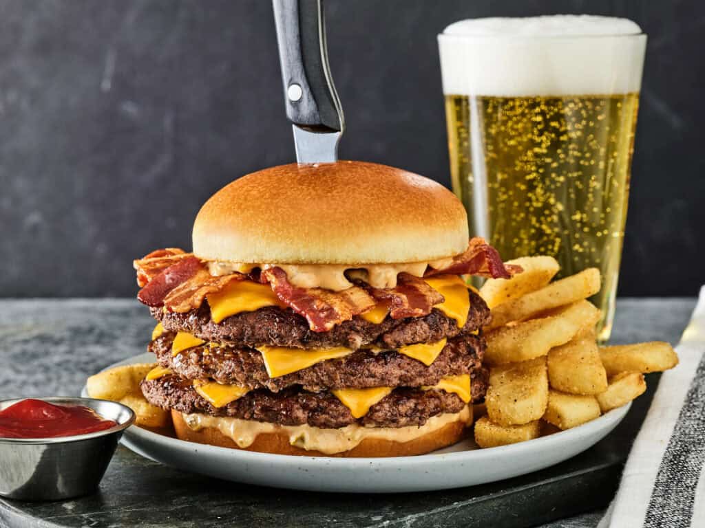 Red Robin Introduces New Mouthwatering Buzzer Beater Bacon Cheeseburger